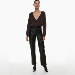 Aritzia Melina Leather Pants